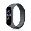 TechWave Nylon wrist band for Xiaomi Mi Band 5 / 6 / 7 grey (19)