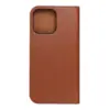TechWave Pure Leather Case For iPhone 14 Pro Max brown