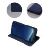 TechWave Pure Leather case for Realme 10 navy blue