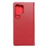 TechWave Pure Leather case for Samsung Galaxy S24 Ultra red
