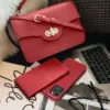TechWave Pure Leather case for iPhone 13 Pro red