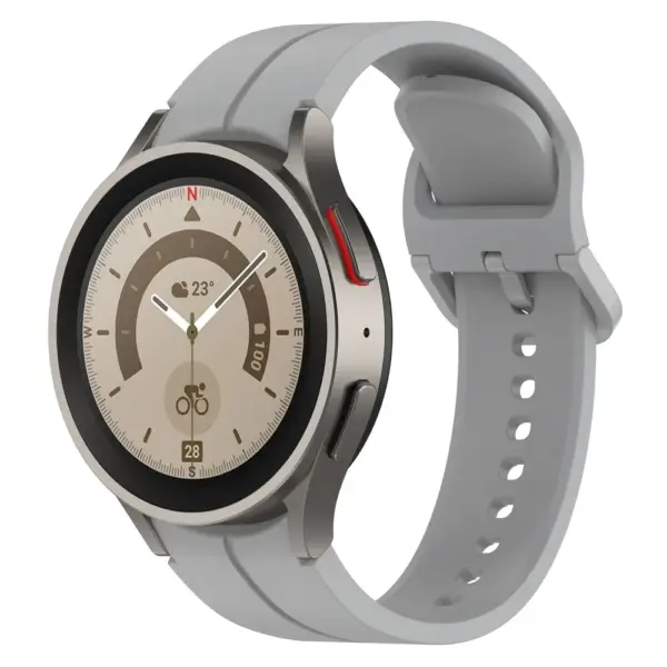 TechWave Silicone wrist band for Samsung Watch 4 / 5 grey
