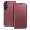 TechWave Smart Leather case for Samsung Galaxy A14 4G / 5G burgundy