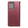 TechWave Smart Leather case for Xiaomi Redmi Note 12 4G burgundy