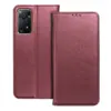 TechWave Smart Leather case for Xiaomi Redmi Note 12 Pro + 5G burgundy