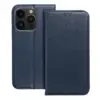 TechWave Smart Leather case for iPhone 14 Pro navy blue