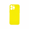 TechWave Soft Silicone case for Apple iPhone 15 Pro yellow