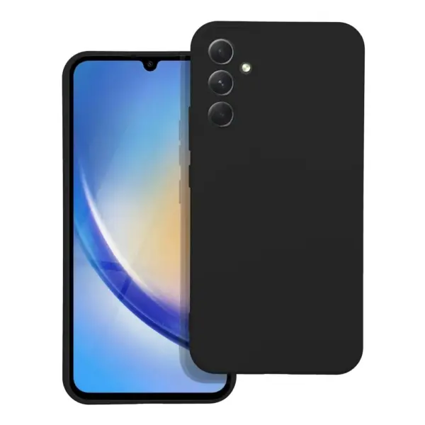 TechWave Soft Silicone case for Samsung Galaxy A25 5G black