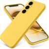TechWave Soft Silicone case for Samsung Galaxy A34 5G yellow