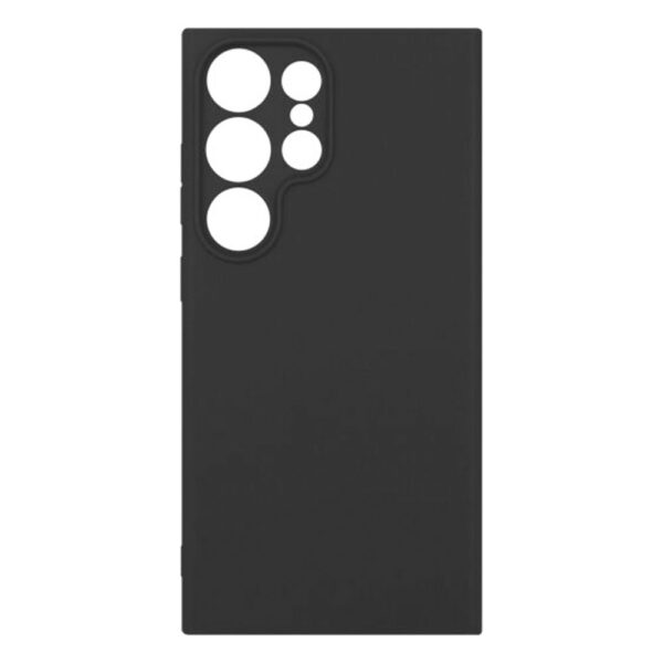 TechWave Soft Silicone case for Samsung Galaxy S24 Ultra black