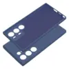 TechWave Soft Silicone case for Samsung Galaxy S24 Ultra navy blue