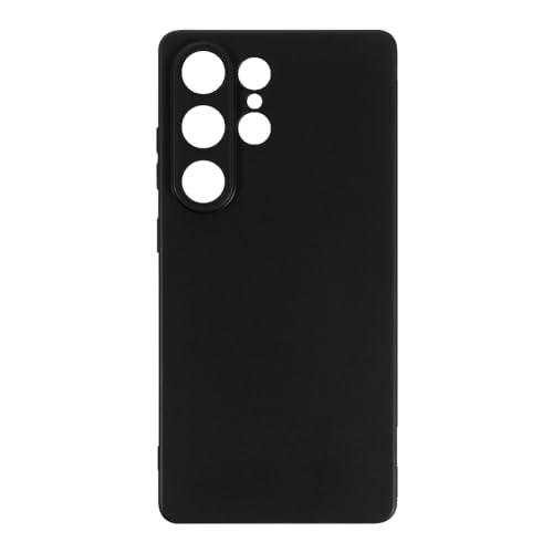 TechWave Soft Silicone case for Samsung Galaxy S25 Ultra black