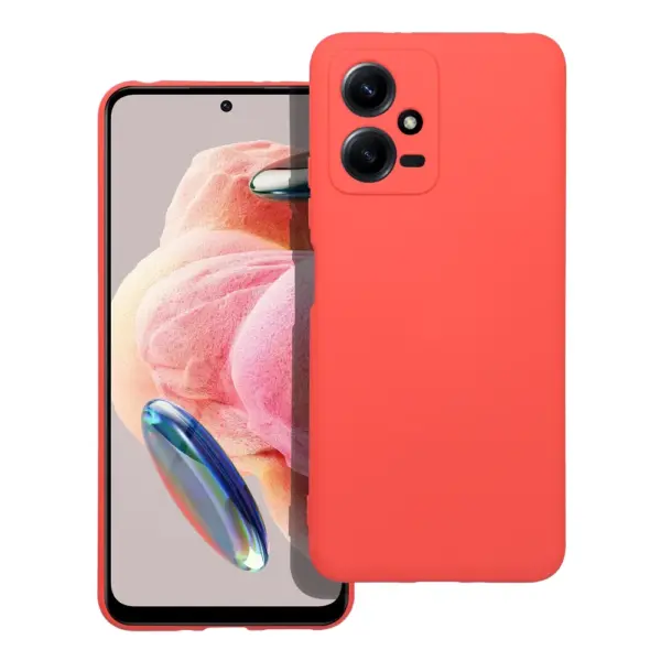 TechWave Soft Silicone case for Xiaomi Redmi Note 12 5G peach