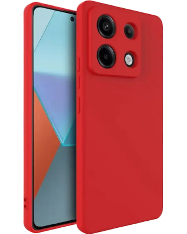 TechWave Soft Silicone case for Xiaomi Redmi Note 13 Pro 4G red