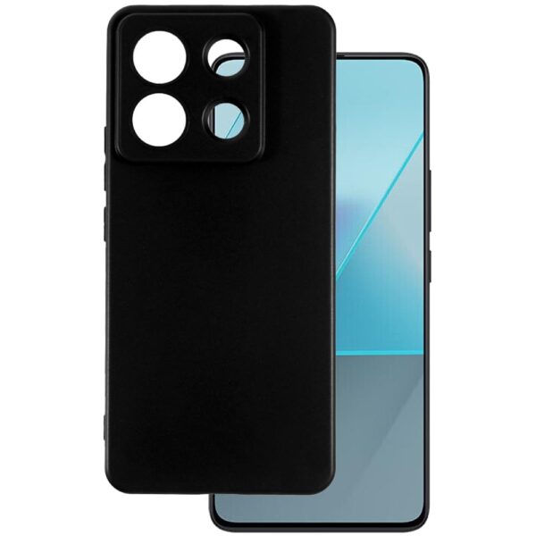 TechWave Soft Silicone case for Xiaomi Redmi Note 13 Pro 5G black
