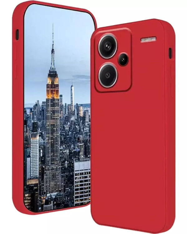 TechWave Soft Silicone case for Xiaomi Redmi Note 13 Pro+ 5G red