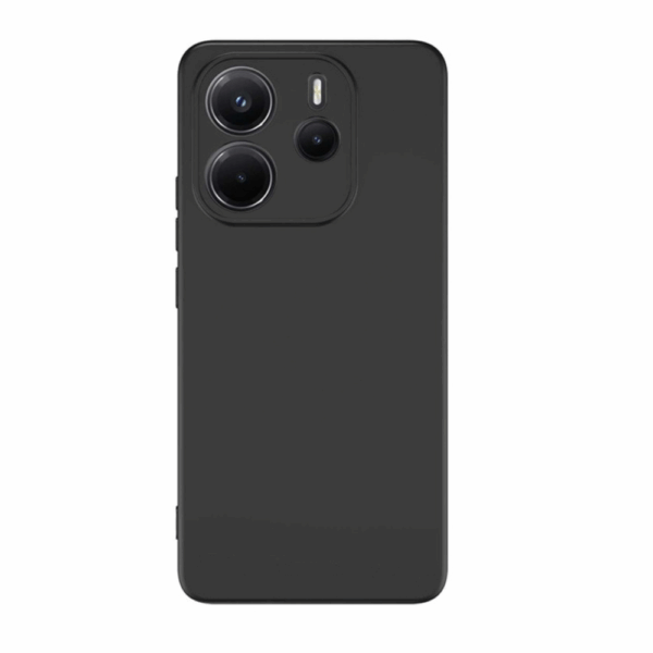 TechWave Soft Silicone case for Xiaomi Redmi Note 14 4G black