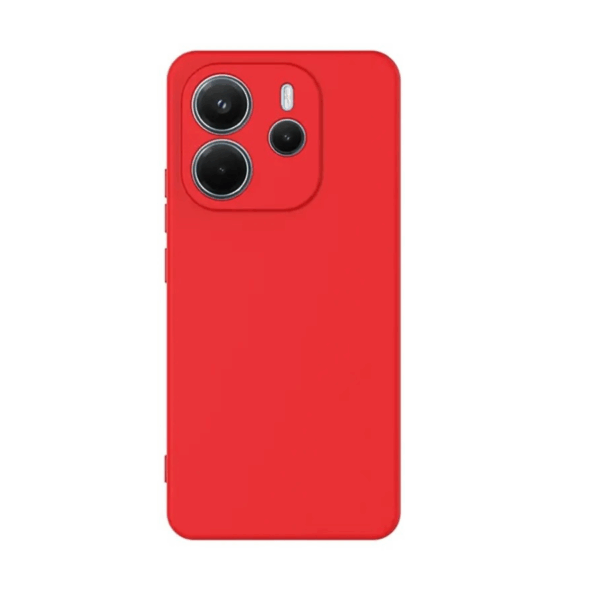 TechWave Soft Silicone case for Xiaomi Redmi Note 14 4G peach