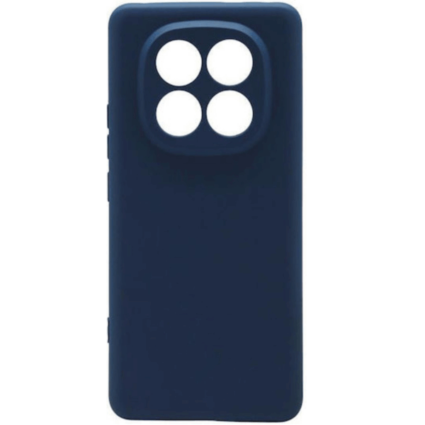 TechWave Soft Silicone case for Xiaomi Redmi Note 14 Pro 5G navy blue