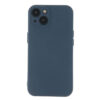 TechWave Soft Silicone case for iPhone 14 Plus navy blue