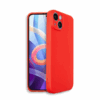 TechWave Soft Silicone case for iPhone 14 Plus red