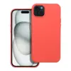 TechWave Soft Silicone case for iPhone 15 Plus peach