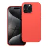 TechWave Soft Silicone case for iPhone 15 Pro Max peach