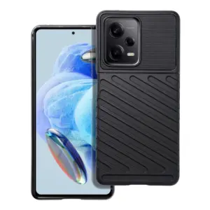 TechWave Hybrid Armor case for iPhone 12 Pro black / red