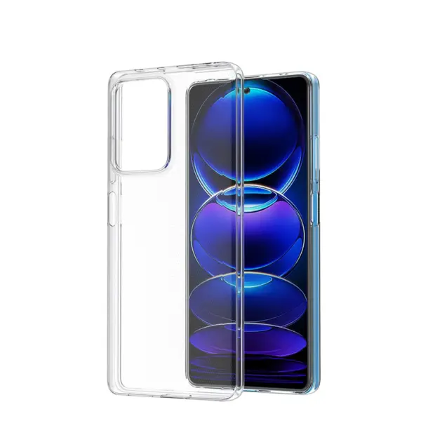 TechWave Ultra Slim 0.5mm back case for Xiaomi Redmi Note 12 Pro+ 5G transparent