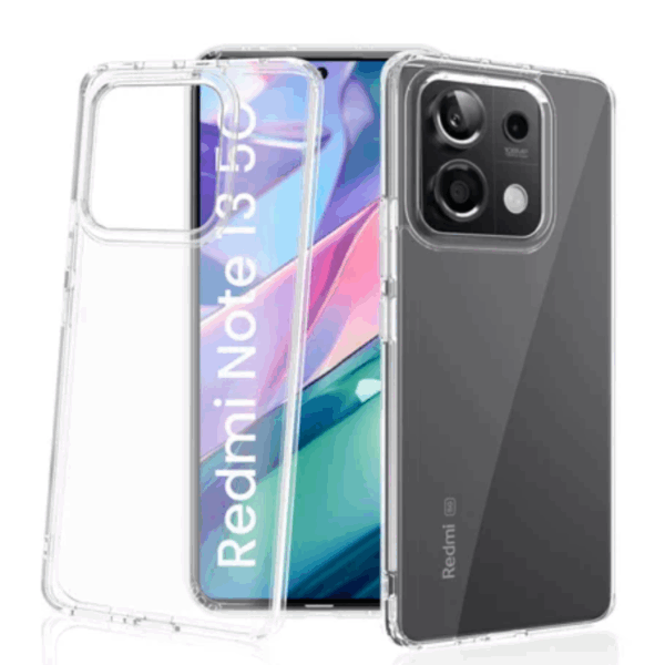TechWave Ultra Slim 0.5mm back case for Xiaomi Redmi Note 13 5G transparent