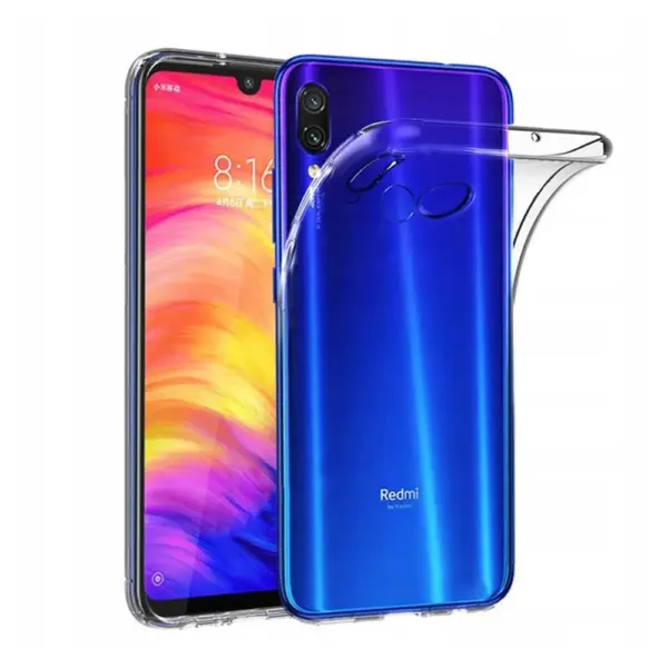 TechWave Ultra Slim 0.5mm back case for Xiaomi Redmi Note 7 transparent