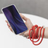 TechWave universal neck strap for mobile phones/tablets red