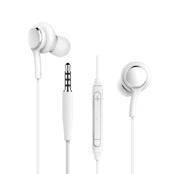 WIWU EB310 ενσύρματα ακουστικά, jack 3.5mm, άσπρα