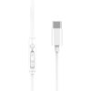 WIWU EB314 ενσύρματα ακουστικά USB-C λευκά