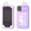 WOWKIDS παιδικό smartphone με κάμερα P1 Plus, 2.8" οθόνη αφής, μωβ