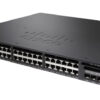 CISCO used Switch Catalyst WS-C3650-48PD-S, 48x 10/100/1000 POE+, 1x PSU