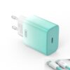 XO CE18 φορτιστής τοίχου PD 30W 1x USB-C μπλε-λευκό + καλώδιο USB-C - USB-C