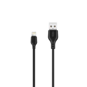XO NB200 καλώδιο USB σε USB-C, 1m, 2.1A, μαύρο