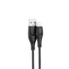 XO NB238 καλώδιο φόρτισης-δεδομένων USB - Lightning 2A 3μ μαύρο