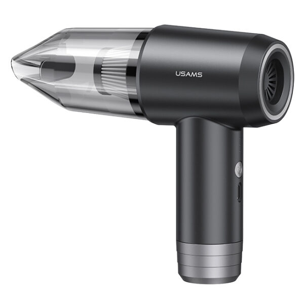 USAMS 2 σε 1 σκουπάκι χειρός & air duster ZB291, 60W, 4000mAh, μαύρο