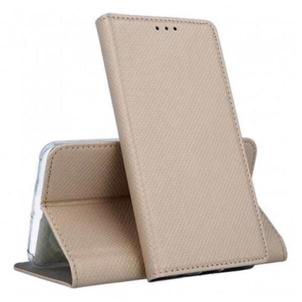 TechWave Smart Magnet Book case for Xiaomi Redmi Note 11 Pro gold