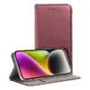 TechWave Smart Leather case for Huawei Nova 10 Pro burgrundy