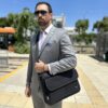 Υφασμάτινος Χαρτοφύλακας Taygeer 15,6' laptop 9,6L 1073 μαύρο