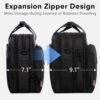 Υφασμάτινος Χαρτοφύλακας Taygeer 17,3'' laptop 32L 1084 μαύρο