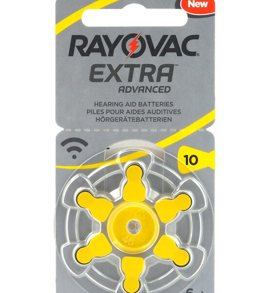 RAYOVAC μπαταρίες ακουστικών βαρηκοΐας 10MF, mercury free, 1.45V, 6τμχ