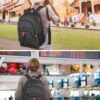 Σακίδιο πλάτης 30L Laptop 17,3” Matein 1425 μαύρο