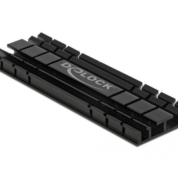 DELOCK Ψύκτρα 70 mm flat για M.2 συσκευές, μαύρη