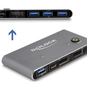 POWERTECH video capture CAB-UC081, HDMI/USB σύνδεση, 4K/30Hz, γκρι