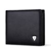 Δερμάτινο Ανδρικό πορτοφόλι William Polo 213  black