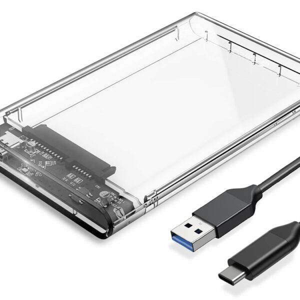 ORICO θήκη για 2.5" SATA HDD/SSD 2139C3, 5Gbps, διάφανη